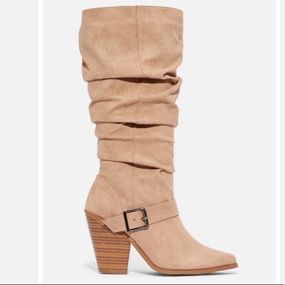 Raylnda heeled tall boots - Picture 4 of 5